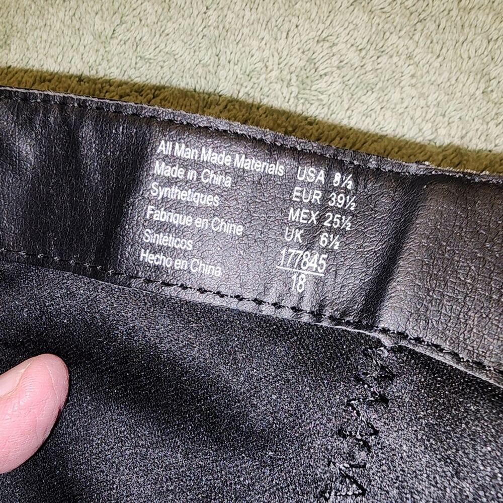 AMERICAN EAGLE EUC SIZE 8.5 WOMENS TALL FAUX LEATHER BOOTS - Picture 3 of 6